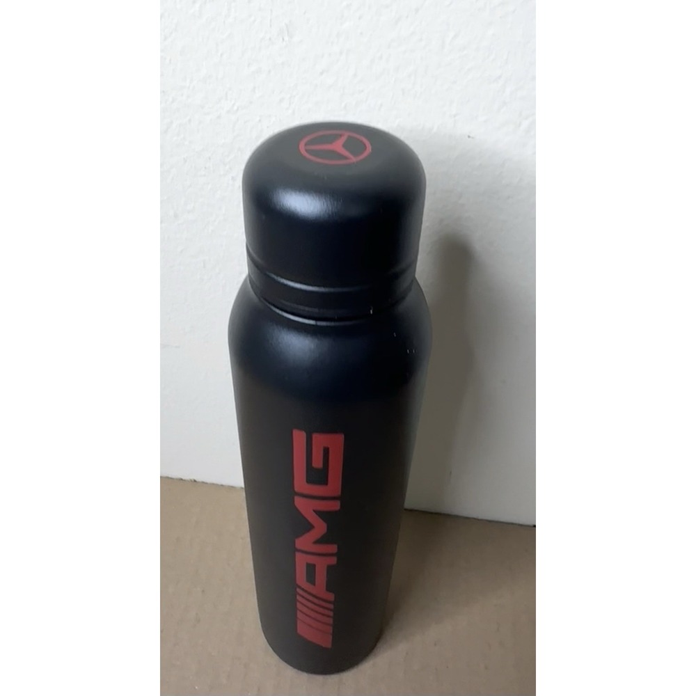 Mercedes-Benz AMG Black Red Stainless Steel 500ML Water Bottle h2go Force